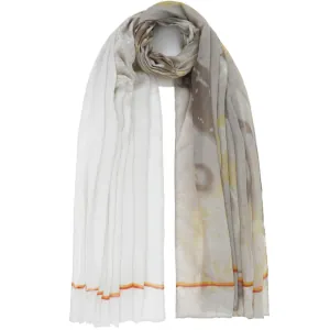 Φουλάρι Doca 29421 μπεζ