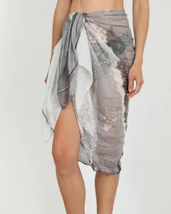 Φουλάρι Doca 29422 μαύρο
