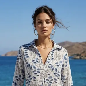 Platinum Kaftan Blue 32011