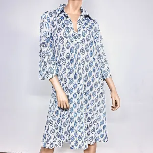 Caftan Platinum 32012 blue