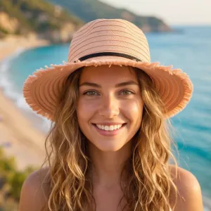 Women's hat bode pink 34438PK
