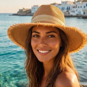 Women's hat bode taupe 34475TPE