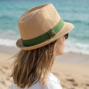 Women's hat Verde beige bode 34537BEI