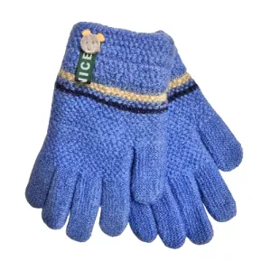 Children's gloves blue bode 3909