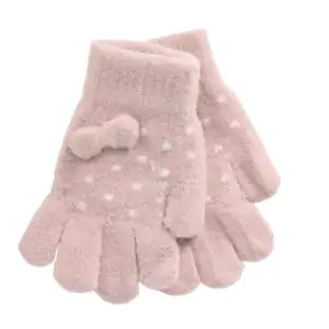 Παιδικά γάντια για κορίτσι bode 3910 μπεζ