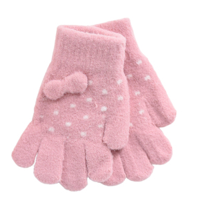 Παιδικά γάντια για κορίτσι bode 3910 ροζ      
