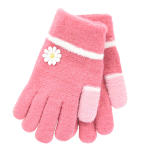 Children's gloves bode 3912 pink