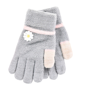 Παιδικά γάντια για κορίτσι bode 3912 γκρί     