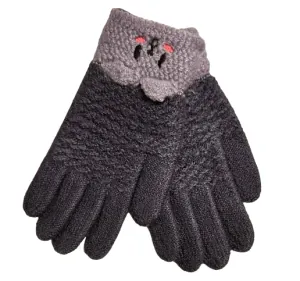 Children's gloves grey bode 3917