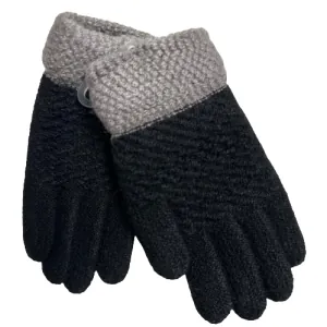 Children's gloves black bode 3917-1