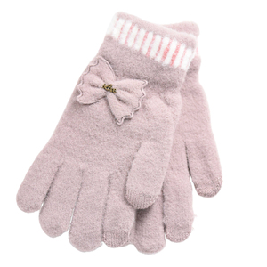 Children's gloves bode 3920-1 beige
