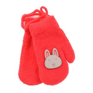 Baby gloves for girl bode 3930 red