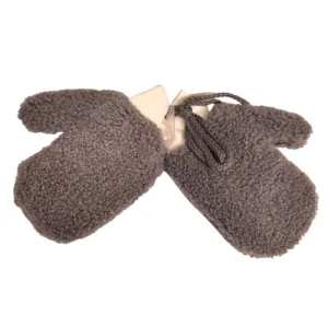 Children's gloves bode 3931-3 grey