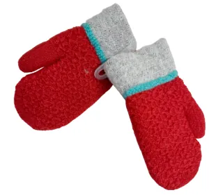 Baby gloves bode 3932 red