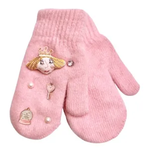 Children's gloves bode 3936 pink 