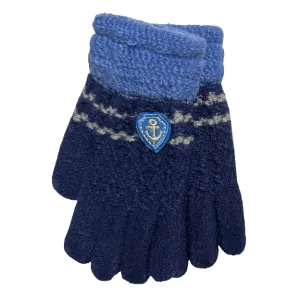 Παιδικά γάντια για αγόρι μπλε bode 3941-1