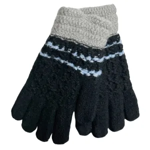Παιδικά γάντια για αγόρι μαύρο bode 3941
