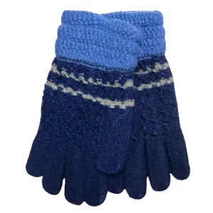 Παιδικά γάντια για αγόρι μπλε bode 3941-1