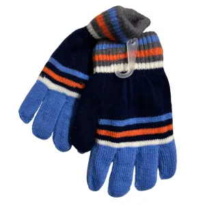 Παιδικά γάντια για αγόρι μπλε bode 3942-1