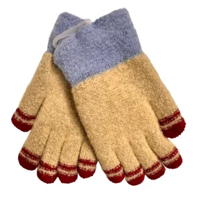 Παιδικά γάντια για αγόρι μπεζ bode 3940-2