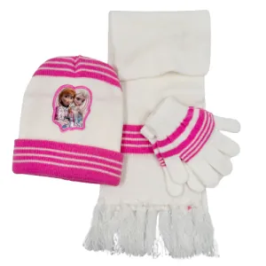 Children's scarf -cap-gloves  bode 4451 ecru