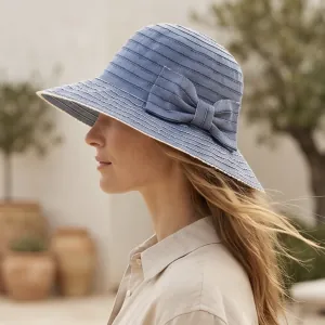 Women's hat Doca 46914 blue