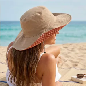 Women's bucket hat Doca  47268 beige