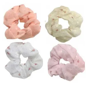 Set  4 τεμ. Scrunchie Σούρα Μαλλιών κίτρινο/άσπρο/ροζ/σομόν bode 47283