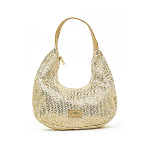 Verde Women's Shoulder Bag 48-0247 Gold