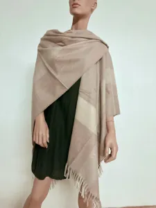 Women's poncho Verde 49-0003 taupe