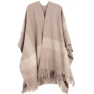 Women's poncho Verde 49-0003 taupe