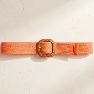 Γυναικεία Ζώνη Ελαστική Πορτοκαλί bode 52873OR 