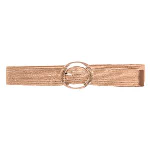 Women's knitted belt bode 52870 beige