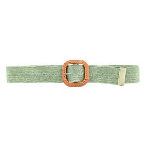 Women's knitted belt bode 52873 green