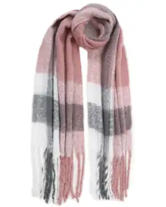  Women's scarf Doca 58342 pink 