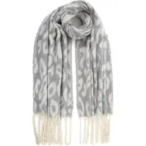  Women's scarf Doca 58356 gray 