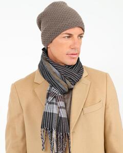 Men's scarves Doca 58362 black
