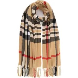  Women's scarf Doca 58381 beige 