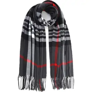  Women's scarf Doca 58382 gray 