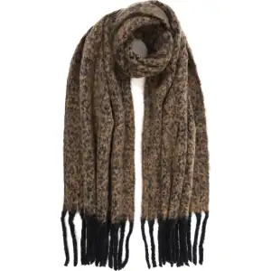  Women's scarf Doca 58417 brown 