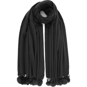  Women's scarf Doca 58475 black 