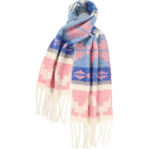  Women's scarf Doca 58509 pink