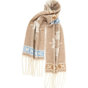  Women's scarf Doca 58513 beige