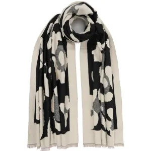 Γυναιακείο κασκόλ Doca  58740 μαύρο 