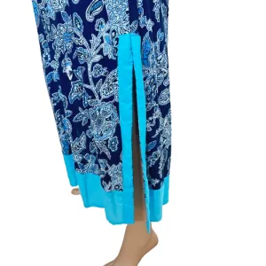 BODE caftan in blue Platinum 0166