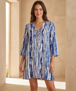 Women's Beach Kaftan platinum blue