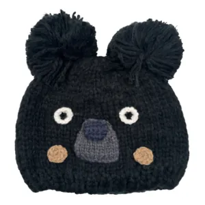 Children's Earmuffs-cap bode 4436 black/beige