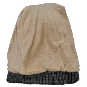 Knitted children's hat bode 6401 grey