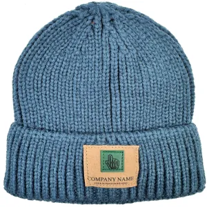 Knitted children's hat bode 6405 blue