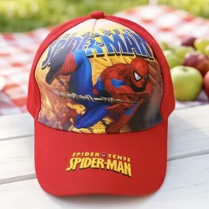 Παιδικό Καπέλο jockey Αγόρι με Σχέδιο Spider-man – κόκκινο bode 6514RED